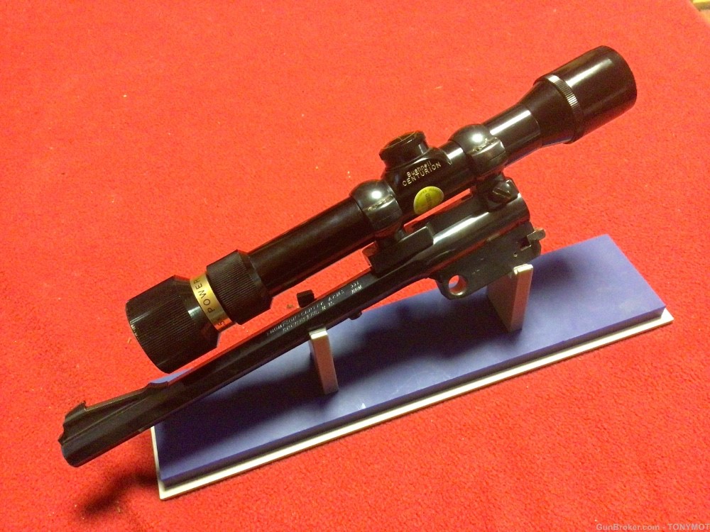 Contender pistol barrel 221 Rem 10” octagon with scope-img-0