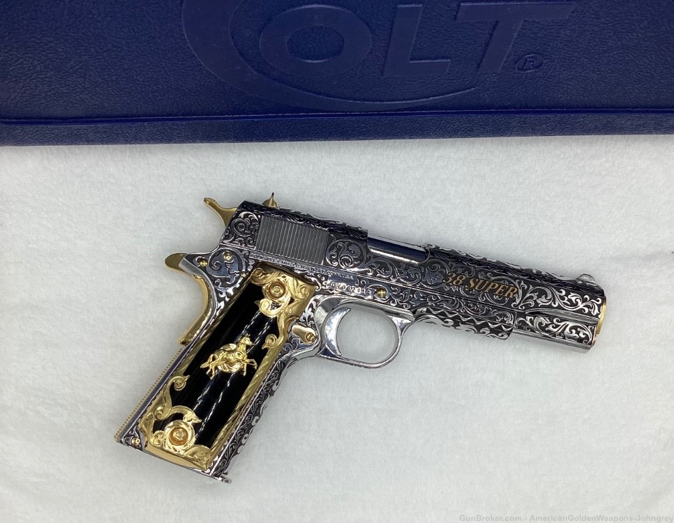 Colt 1911 Government 38 super custom -img-1