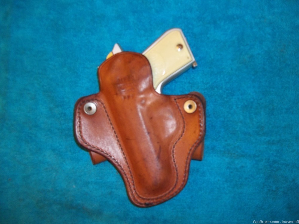 Walther PPK RARE Alessi Right Hand IWB Leather Holster 22 32 380 semi auto-img-1