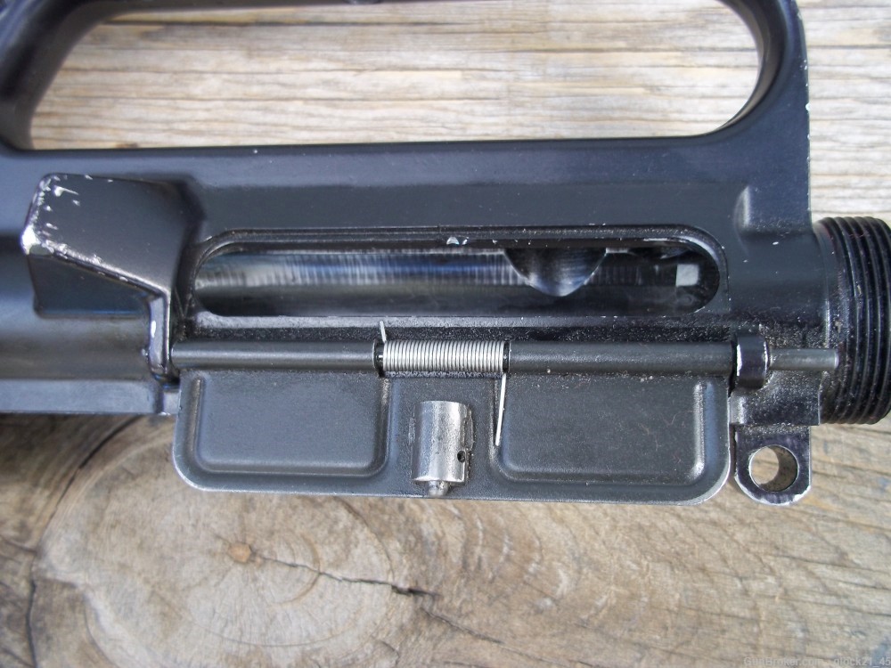 Retro AR15 AR 15 M16 A2 Upper Receiver Fixed Carry Handle Keyhole Forge -img-11