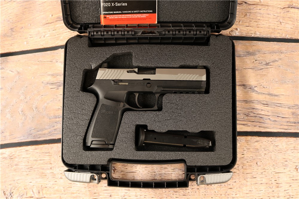 Sig Sauer Model P320x 9mm 5" Barrel Box 2 Mags-img-0