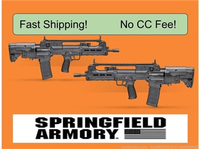Springfield Hellion Bullpup Semi-Auto Rifle, 5.56 Nato, 16" Bbl