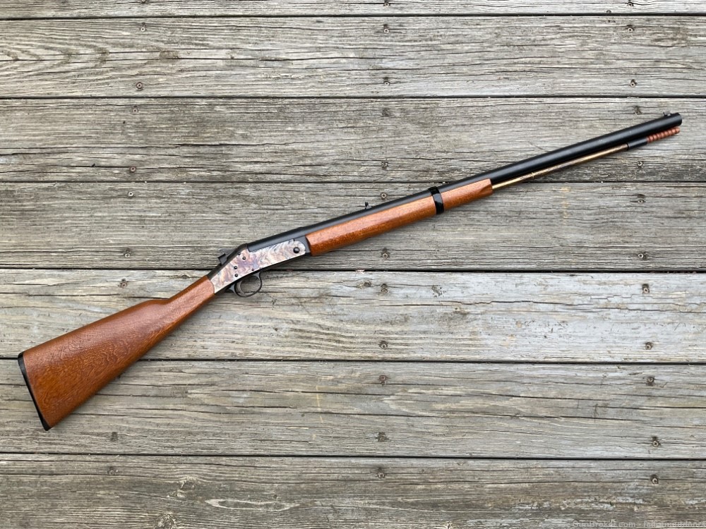 Harrington & Richardson H&R Huntsman Blackpowder Rifle 58 Caliber Made 1973-img-0