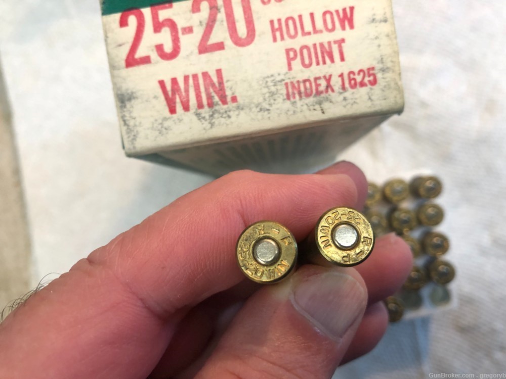 50 rnds. Remington 25-20 wcf. Hollow Point. Free shipping.-img-3