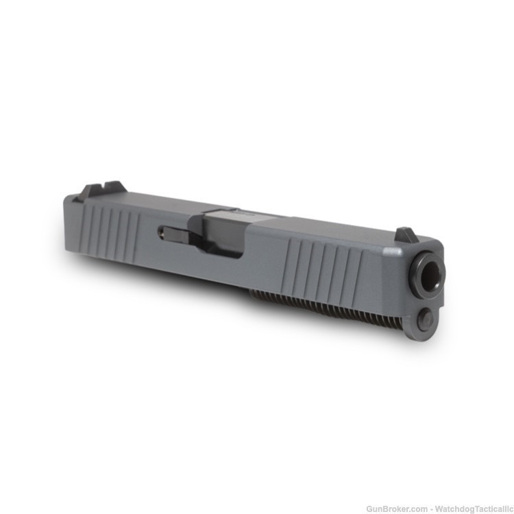 Complete GREY Slide For Gen 3 Glock 19 -img-0