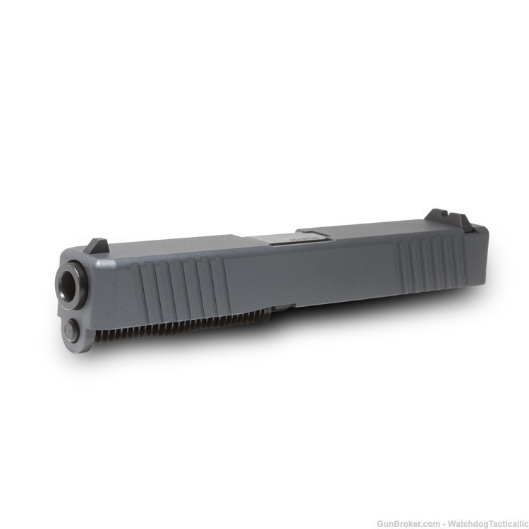 Complete GREY Slide For Gen 3 Glock 19 -img-1