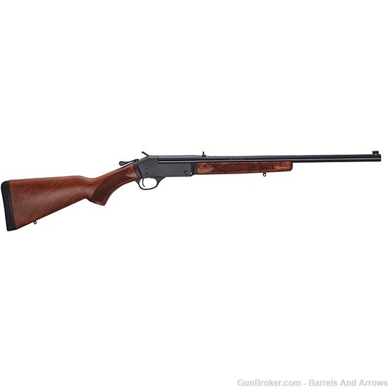 Henry H015-3030 Single Shot Rifle, 30-30 Win, 22" Round Bbl, Blued, Walnut -img-0