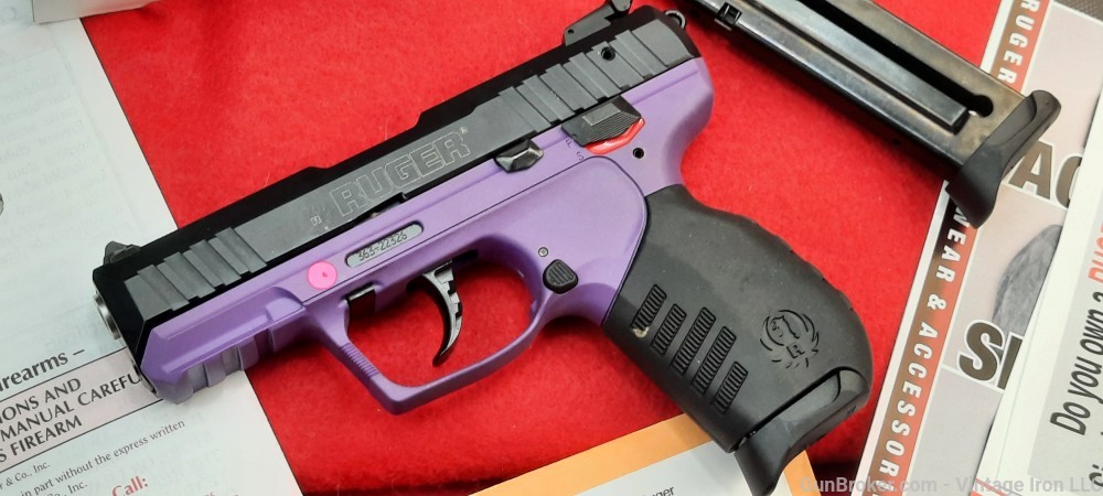 Ruger SR22 .22LR 3.5" Purple/Black *Talo Edition* 03606 NOS NIB! NR-img-9