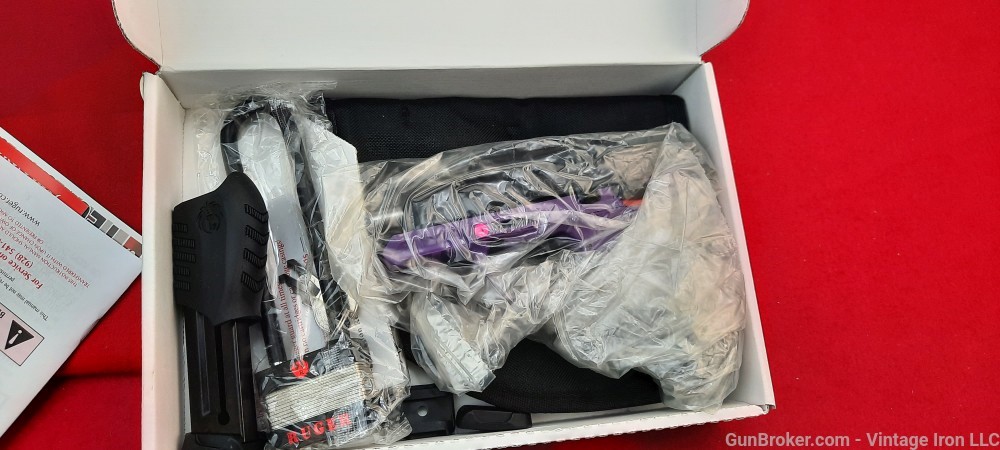 Ruger SR22 .22LR 3.5" Purple/Black *Talo Edition* 03606 NOS NIB! NR-img-7