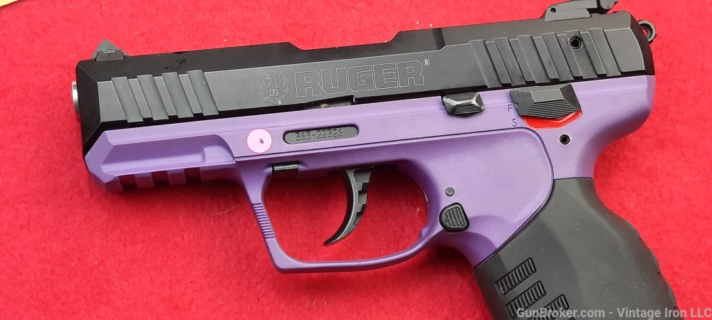 Ruger SR22 .22LR 3.5" Purple/Black *Talo Edition* 03606 NOS NIB! NR-img-12