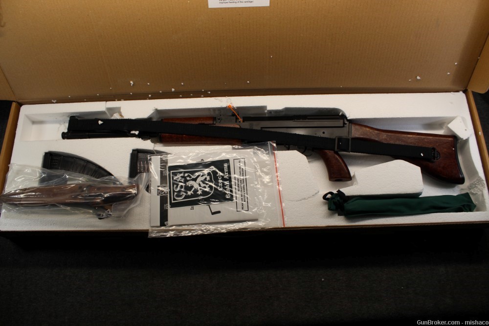 NIB Import Czech SA Vz.58 Military Bakelite 7.62x39 16"CHF Milled CSA Rifle-img-0