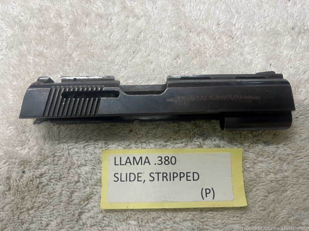 Llama .380 Stripped Slide-img-1