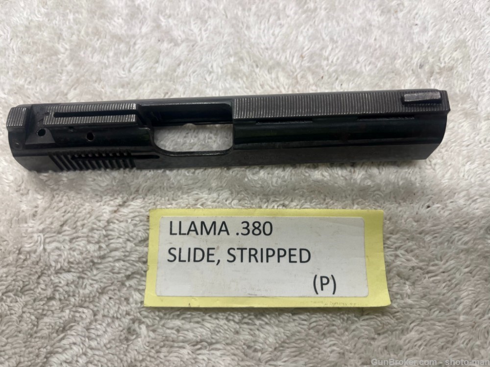 Llama .380 Stripped Slide-img-0