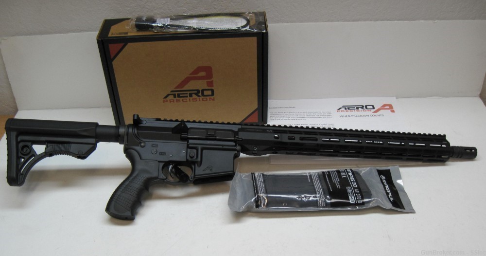Aero Precision AR-15 16" .300 Blackout rifle, Atlas R-One Handguard, NIB!-img-0