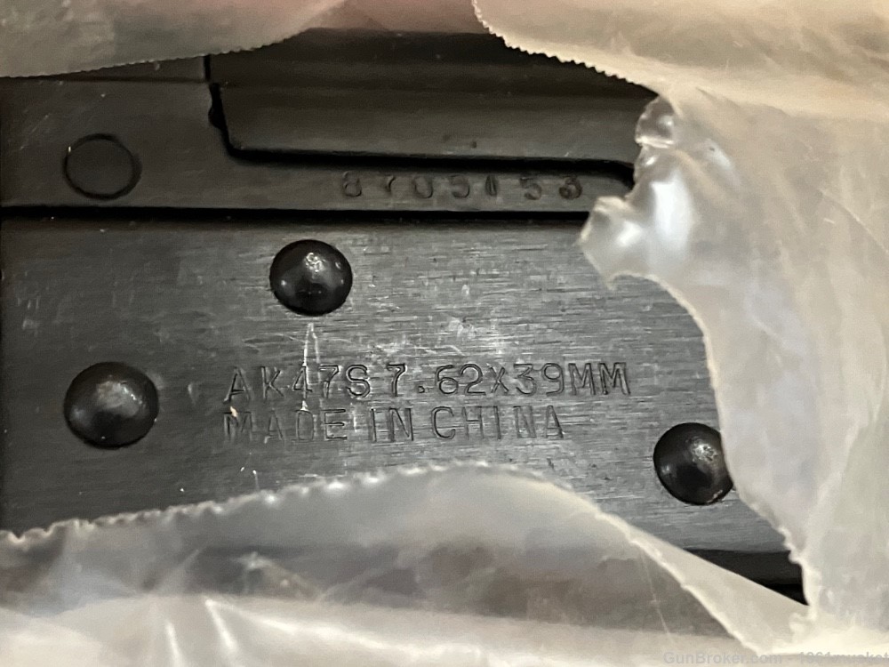 Rare Pre Ban AK Chinese Jing An Armco AK-47S type 56s unfired NIB-img-1