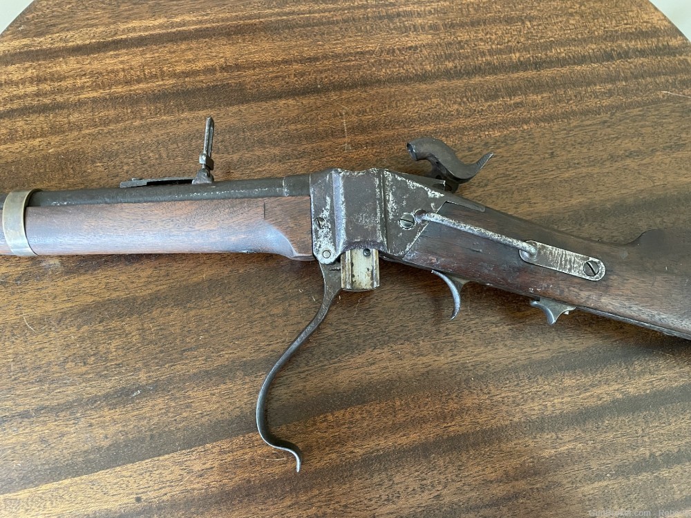 Indian Captured Sharps  M-1863 Carbine (Antique)-img-11