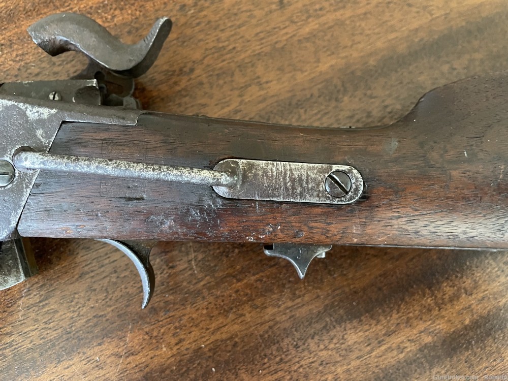 Indian Captured Sharps  M-1863 Carbine (Antique)-img-13