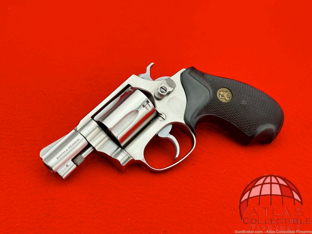 Classic 1988 Smith & Wesson Model 60 "No Dash" Stainless 2" .38 Special-img-0