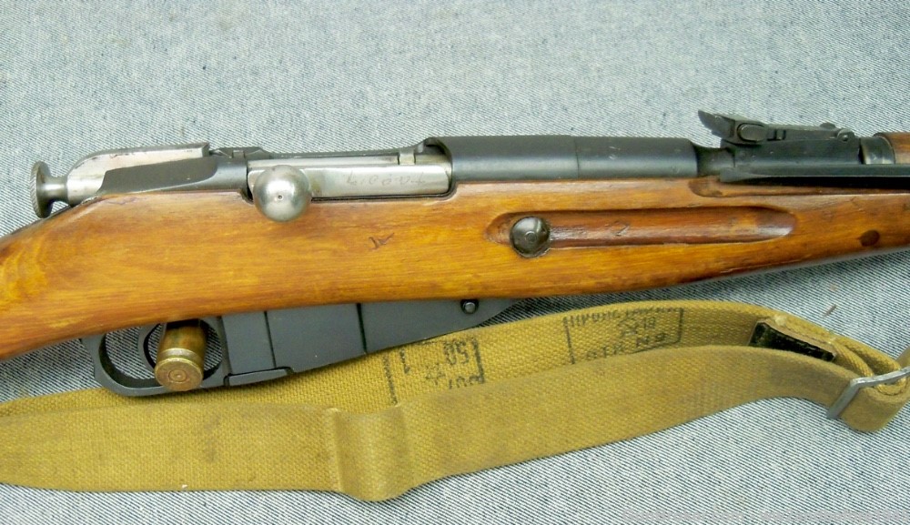 RUSSIAN M44 MOSIN NAGANT 1944 MATCHING IZHEVSK good BORE    -img-0