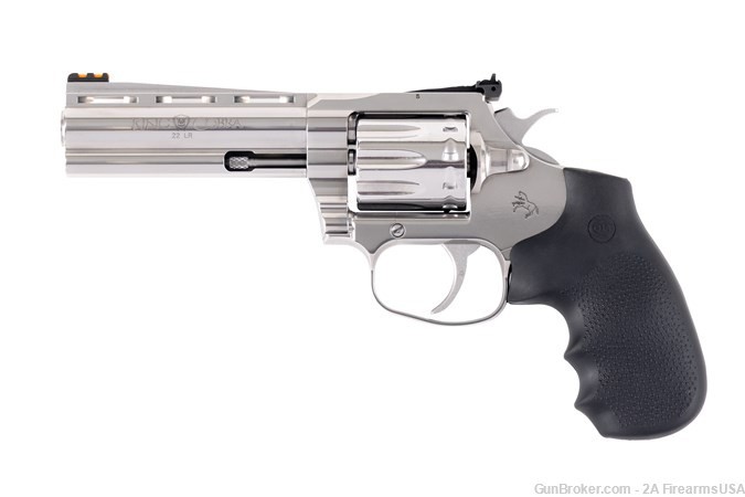 Colt King Cobra - .22LR - 4.25" Barrel - 10 Shot - Stainless -img-0