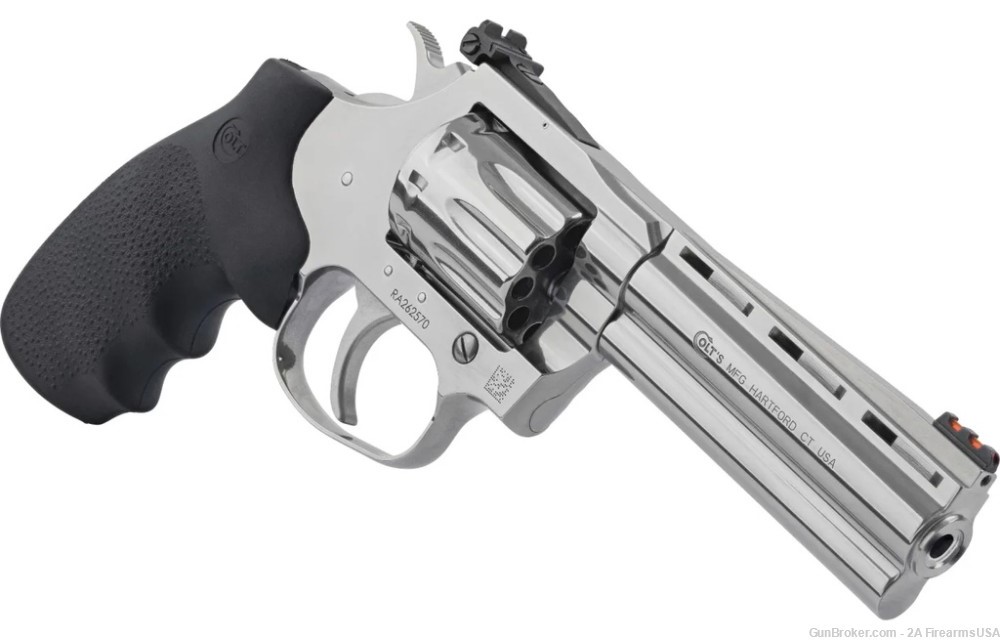 Colt King Cobra - .22LR - 4.25" Barrel - 10 Shot - Stainless -img-2