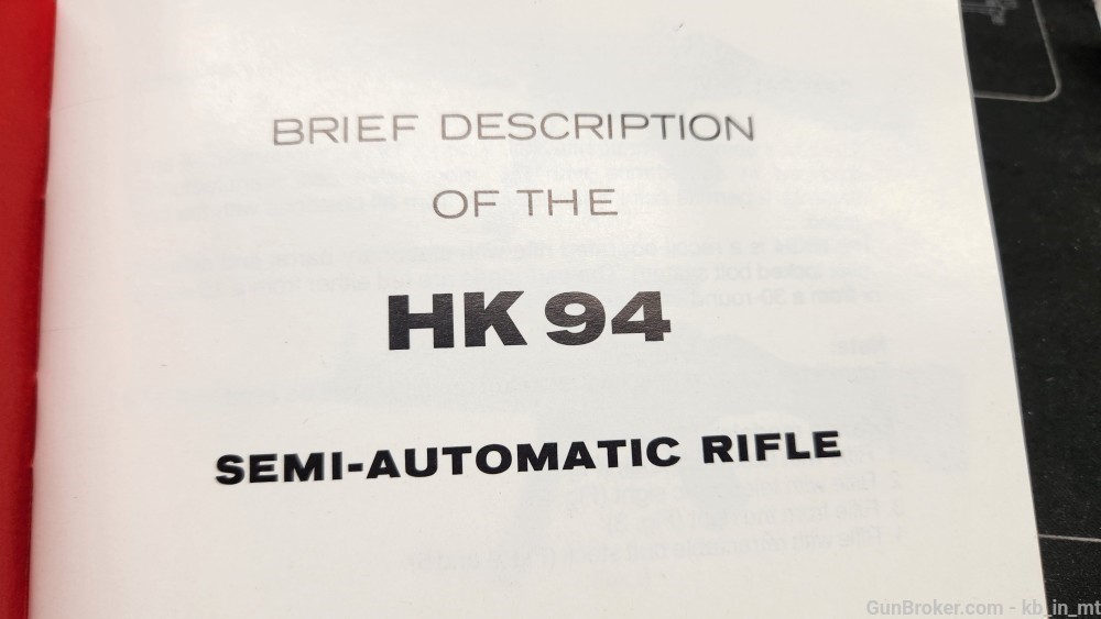 HK94 clone pistol from demilled HK94 parts kit-img-34