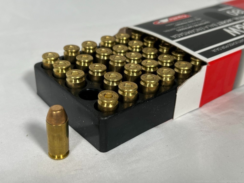 Aguila Ammunition .40 S&W Pistol Ammo - 180 Grain FMJ Flat Nose 1000 Rounds-img-2