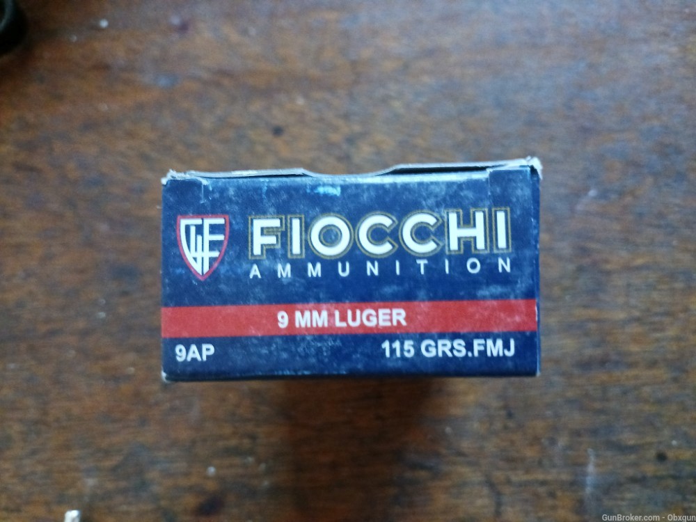 ?500 ROUNDS? FIOCCHI 9MM LUGER 115gr FMJ 9ap glock ammo-img-2