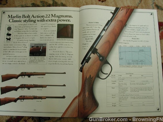 Orig Marlin 1990 Catalog Model 39 39TDS 45 9 60 75-img-9