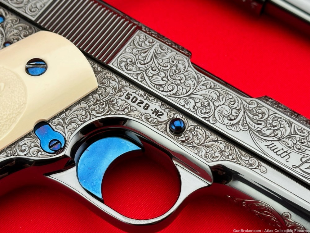 THE FINEST!  1967 Matched Colt 1911 Set |*MARK SWANSON MASTER ENGRAVED*|-img-6