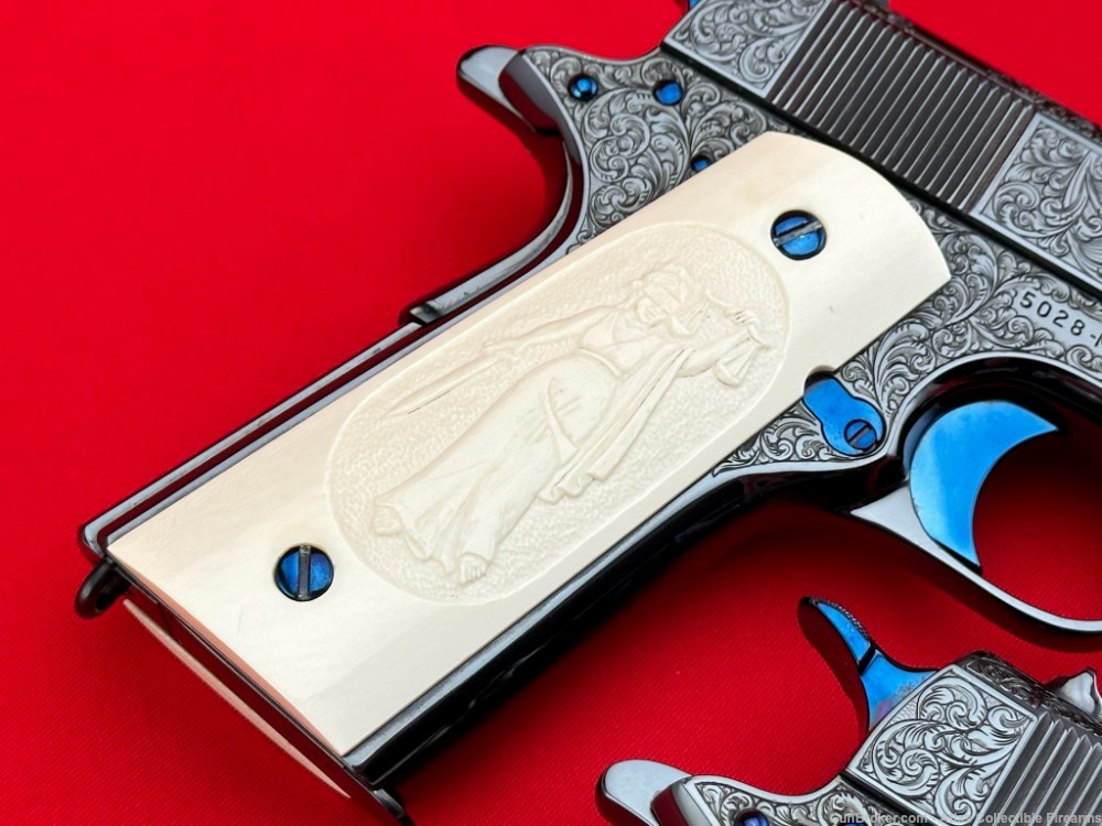 THE FINEST!  1967 Matched Colt 1911 Set |*MARK SWANSON MASTER ENGRAVED*|-img-14
