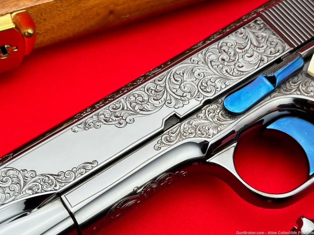 THE FINEST!  1967 Matched Colt 1911 Set |*MARK SWANSON MASTER ENGRAVED*|-img-22