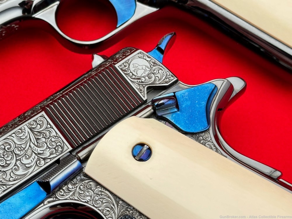 THE FINEST!  1967 Matched Colt 1911 Set |*MARK SWANSON MASTER ENGRAVED*|-img-18