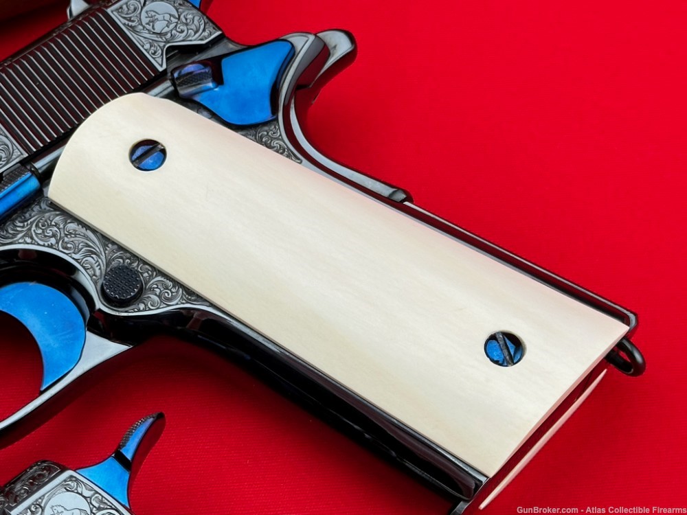 THE FINEST!  1967 Matched Colt 1911 Set |*MARK SWANSON MASTER ENGRAVED*|-img-24