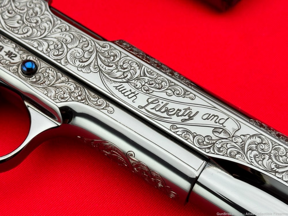 THE FINEST!  1967 Matched Colt 1911 Set |*MARK SWANSON MASTER ENGRAVED*|-img-5