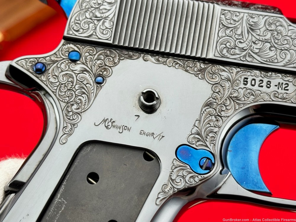 THE FINEST!  1967 Matched Colt 1911 Set |*MARK SWANSON MASTER ENGRAVED*|-img-46