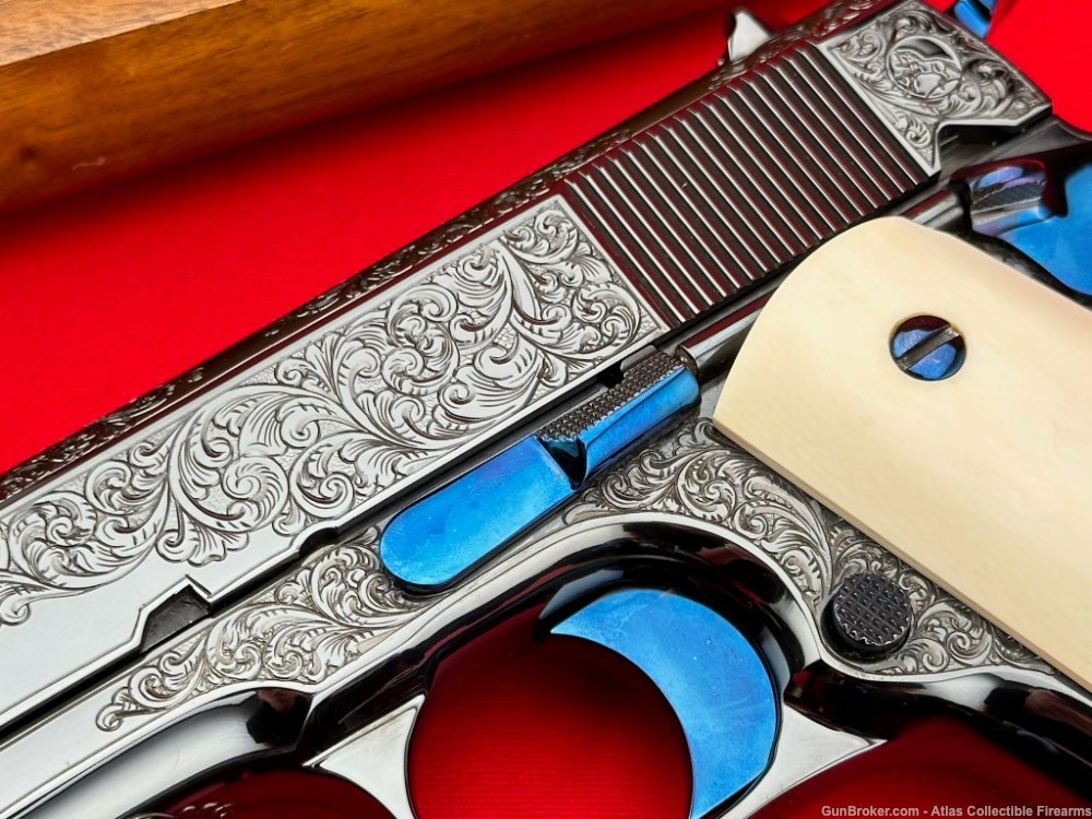 THE FINEST!  1967 Matched Colt 1911 Set |*MARK SWANSON MASTER ENGRAVED*|-img-21