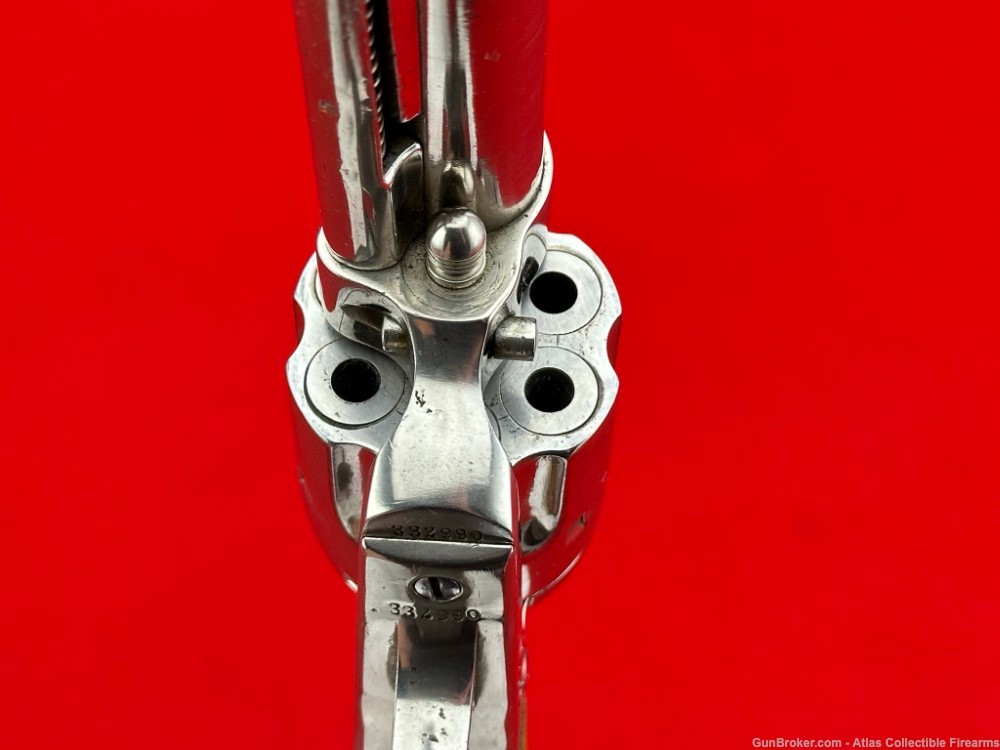 RARE 1ST GEN 1916 Colt SAA 7 1/2" Nickel |*EARLY .22LR RIMFIRE CONVERSION*|-img-21