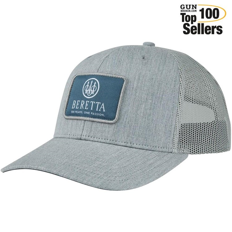 BERETTA Patrol Green Gray Trucker Cap (BC030T1675070N)-img-0