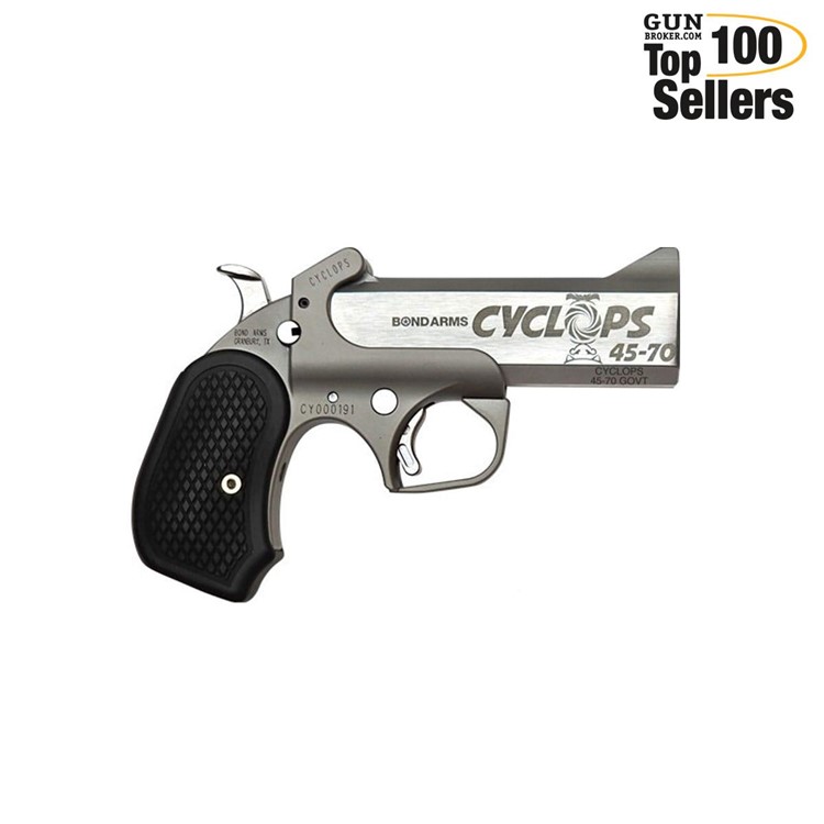 BOND ARMS Cyclops .45-70 4.25in 1rd Derringer (BACY-45-70)-img-0
