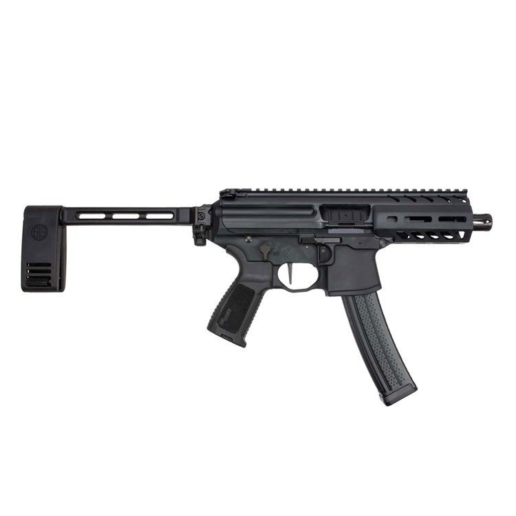 SIG SAUER MPX K 9mm 4.5in 35rd PCB Folding Brace Black Pistol PMPX-4B-9-35-img-1
