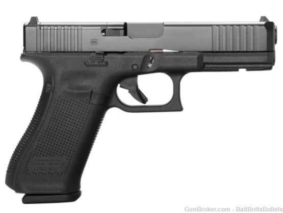 Glock 17 Gen 5 MOS 9mm 17+1 4.49" Two Mags W/ Adapter Set 01 nDLC NIB-img-0
