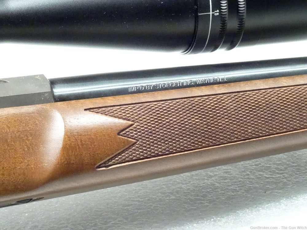 Tikka 595 Rifle Tapered Bull Barrel .17 Remington with Scope-img-6