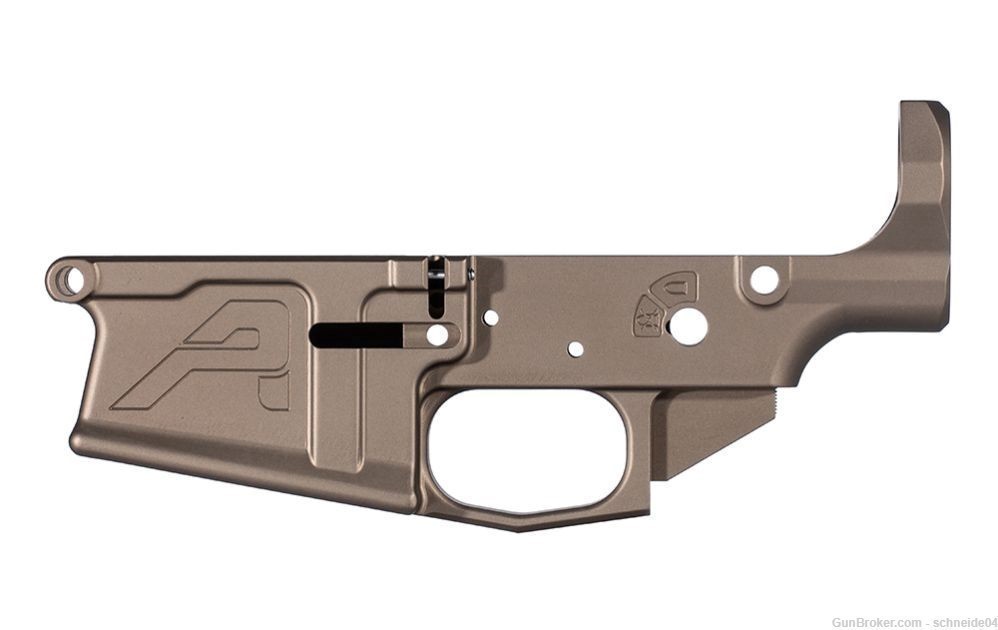 Aero Precision M5 (.308) Stripped Lower Receiver - Kodiak Brown Anodized-img-1