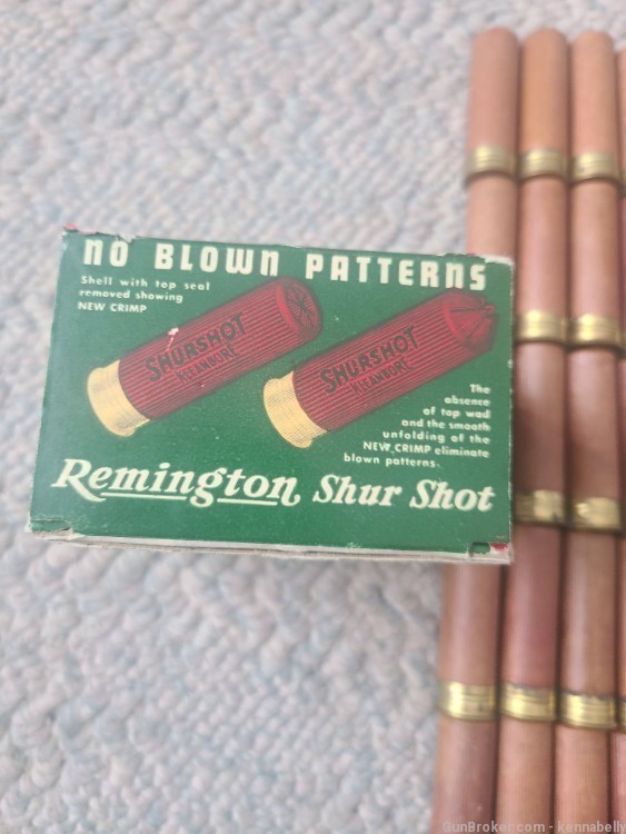 Vintage Remington 16 gauge Shur Shot shotgun Shells  -img-7