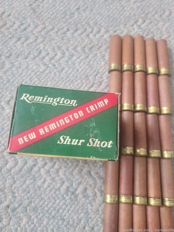 Vintage Remington 16 gauge Shur Shot shotgun Shells  -img-5