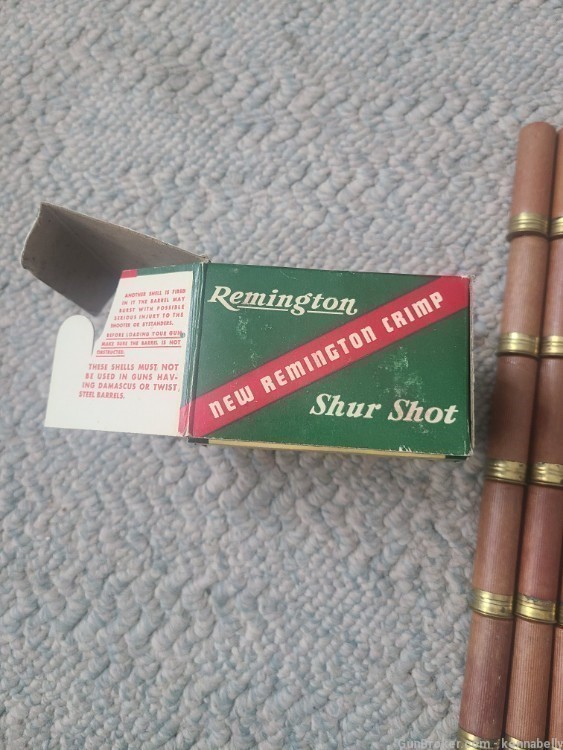 Vintage Remington 16 gauge Shur Shot shotgun Shells  -img-3