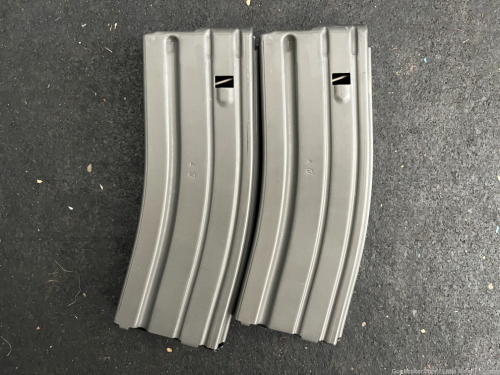 Aluminum Anti-Tilt 30-round AR (STANAG) magazines, Used-img-0