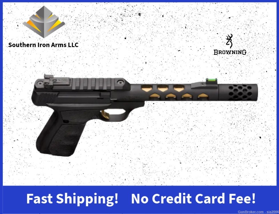 Browning Buckmark Plus Vision - .22 LR - New (free ammo with purchase)-img-1
