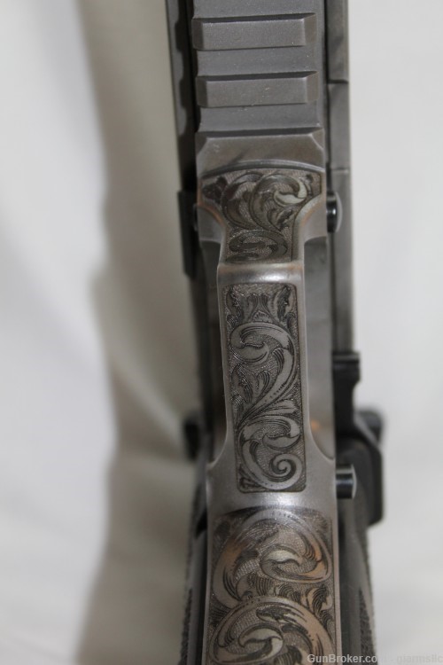Rare Custom Engraved Desert Eagle DE50SRMB Mark XIX .50AE Wild West EDITION-img-23